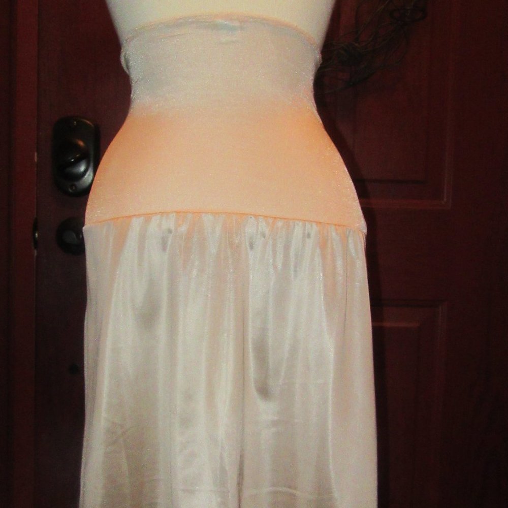 Lady Royale Ivory Vintage Shaper Half Slip With Tummy… Gem